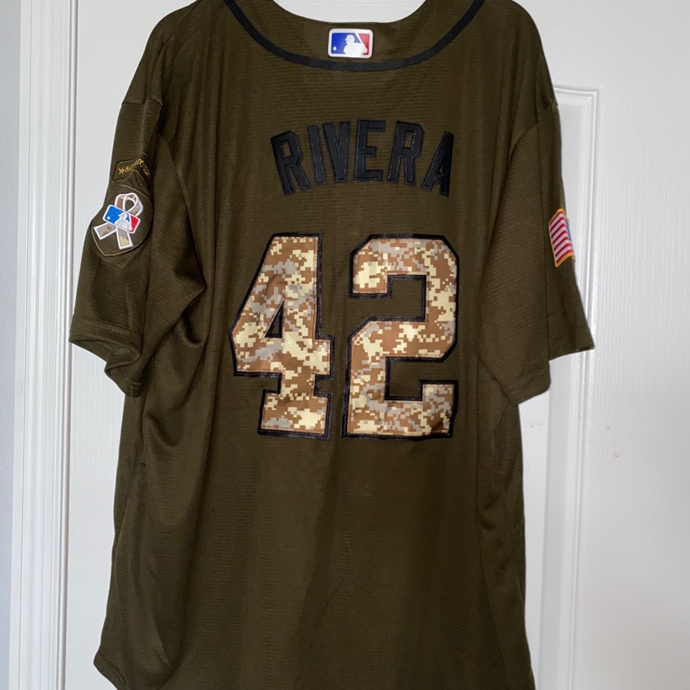 Mariano Rivera Salute to Service Jersey | #42